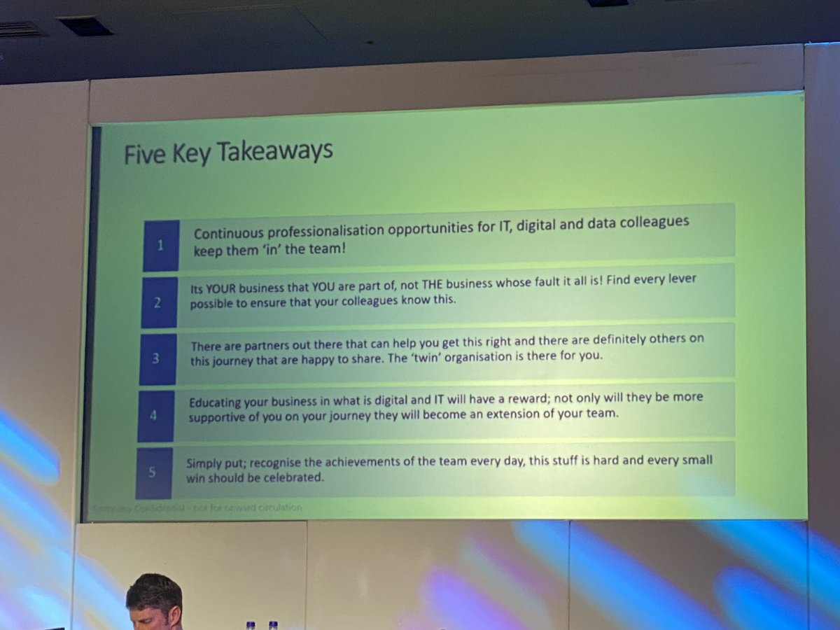 ChorltonJim's tweet photo. Absolutely cracking talk as always from @R1chardatron sharing key insights from #techatboots with  #nwconnect23 today. Inspirational stuff https://t.co/6bKB70jLU3