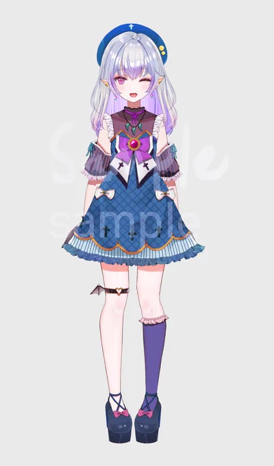 まもなくこちらのVtuberモデル販売開始です～!This Vtuber model will be on sale soon! Souls wanted!お求めはこちらお気に入りをしていただくと販売開始時にメールでお知らせがいきます魂募集 #Vtuber魂募集 