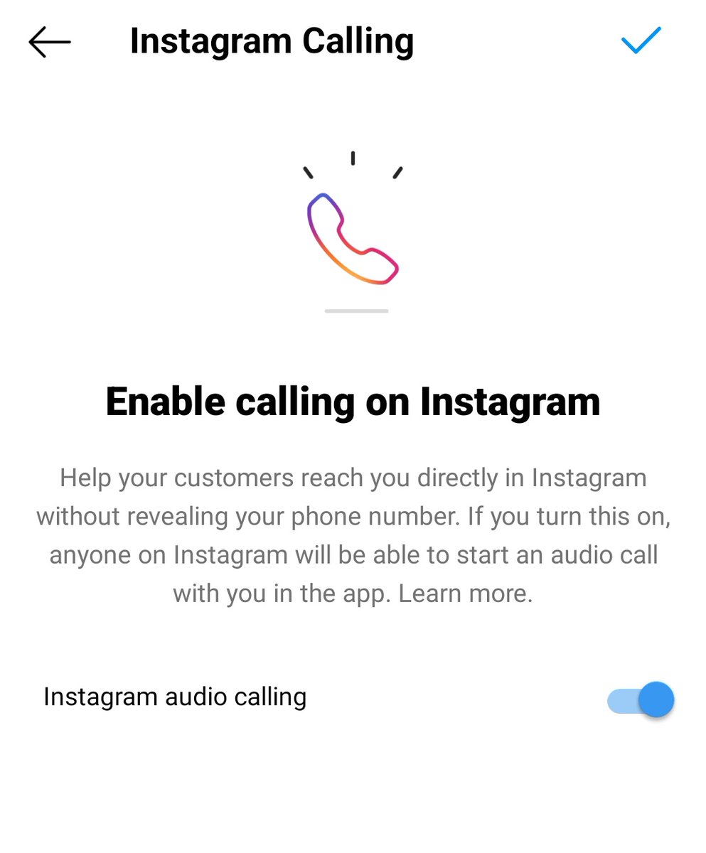 SagarKyh's tweet photo. Instagram pages now can receive direct calls on the Instagram app. 
#instagram #DirectCall @MattNavarra https://t.co/Rz7hONn9BX