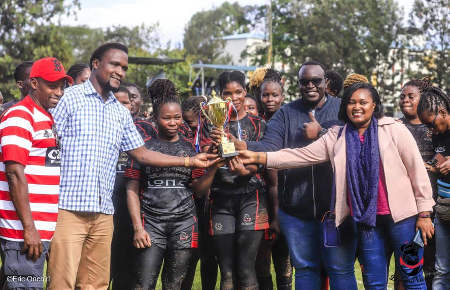 Ritahkabalemba's tweet photo. About last weekend's game. Impala vs Black pearls. The Black pearls fought the fight and returned home with the trophy. Well done ladies. @WomensRugbyInUg @BlackPearlsRFC @piratesrugbyUG @LONE_Africa https://t.co/vLg0TS1IVy