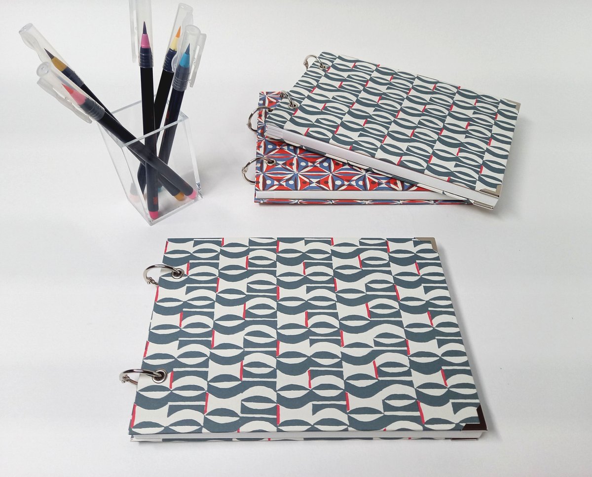 Aqua Handmade Books tweet media