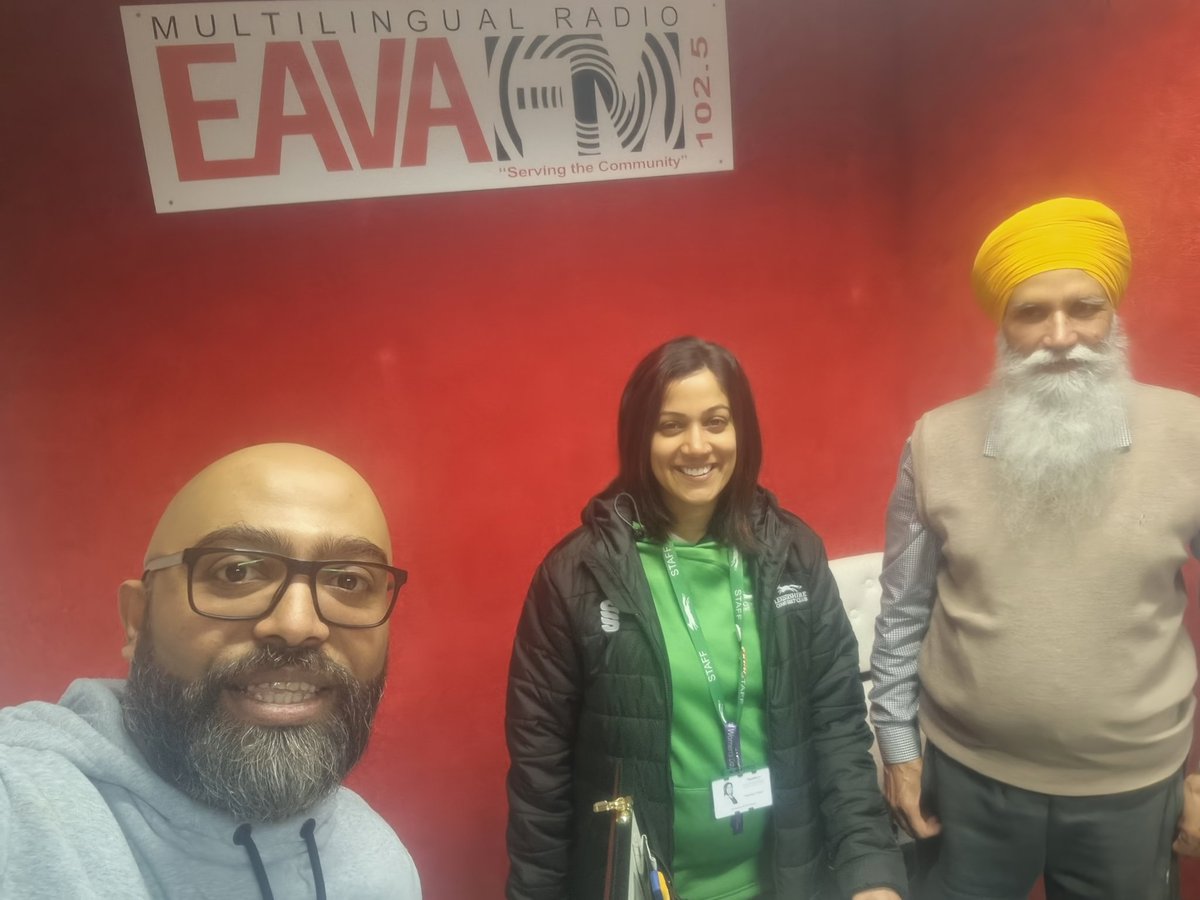Amazing to see Community &amp; EDI Director <a href="/NamitaP88/">Namita Patel 👬🏽🦊🏏👩🏽‍🍳</a> from @leicscricket about engaging our communities in #Leicester 
🏏📻🎙📷🎙🎵🎧🔉
 #cricket #community