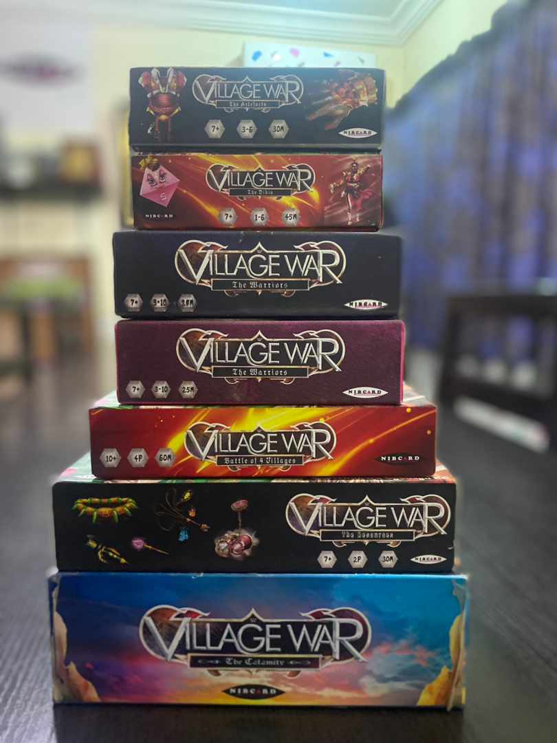 boardgame_presh's tweet photo. I couldn't help but post it! 😍
I am yet to even play them all.
Village war 💖

📷 @kc4rmnibcard 

#boardgamepresh #tabletopgaming #nigeriangames #boardgames #nibcardgames #nibcardgamescafé #nigeriangamingcommunity #gamergirl #villagewar https://t.co/B7WycInKkL