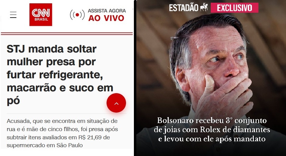 TucanoVermelho's tweet photo. Este é o país em que mãe é presa por furtar Miojo para dar de comida para os filhos enquanto ex-presidente rouba joias da União e zomba do povo.
#BolsonaroLadrao seu lugar é na prisão
JAIR PEGOU O ROLEX https://t.co/eIHiWZJypK