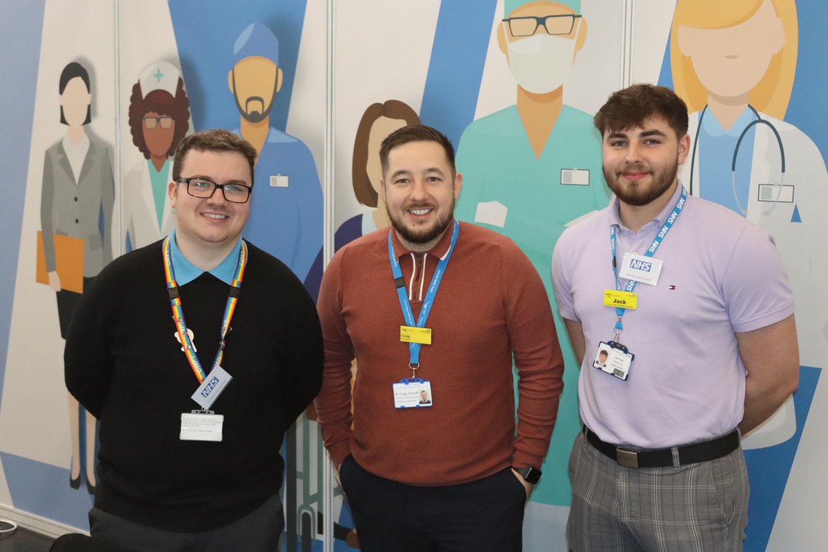 We’re delighted to be at the National Apprenticeship and Education event speaking to people about opportunities within the NHS! #apprenticeships #NHS