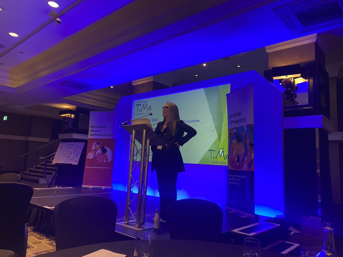 EleanorT1347's tweet photo. Delegates looking forward to @MSPmbr @EjayeMoran workshop on the importance of a trauma-informed approach - about to begin #DACFestival #ONMSPTIME https://t.co/gWS1CHUcUf