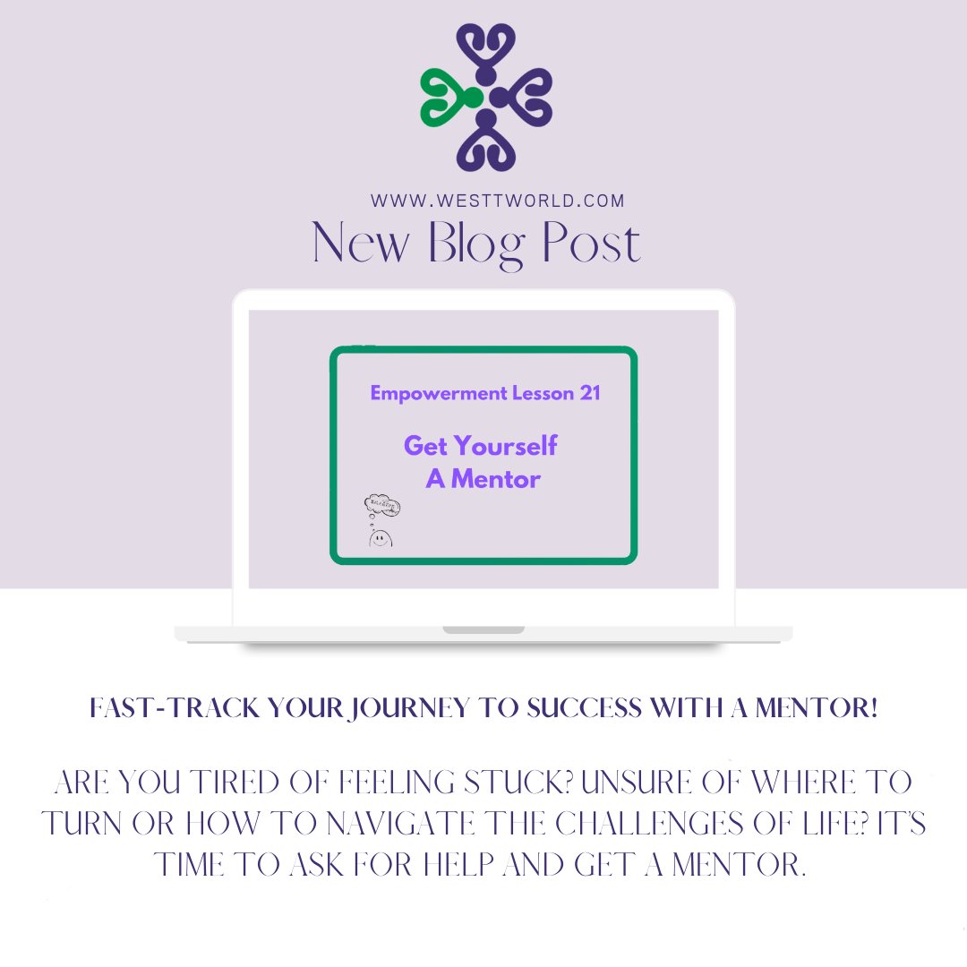 Westt_World's tweet photo. Unlock your potential and achieve greater success with the power of mentorship. Find your perfect guide today! 📖💡 Read our latest blog to learn more: #mentorship #PersonalGrowth #careerdevelopment 
 
https://t.co/zaR43Y54zD https://t.co/r991TzMe1f