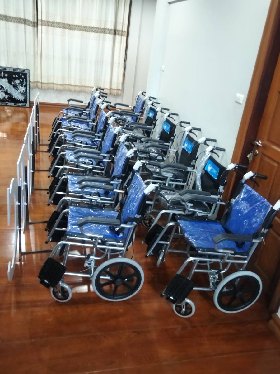 UNPKFC's tweet image. เตรียมกระจายลงพื้นที่ล๊อตที่3 
#UNPKFC #HumanitarianService 
#WheelchairDonation #WaterDonation #SDG6
#UnitedPeaceakeepersFederalCouncil