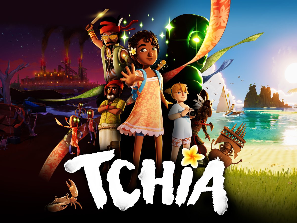 awaceb's tweet photo. 🏝️ New Tchia update is out!🌺
✅PS5 now supports 60fps at 1080p🌟
✅Resolved crashes experienced in some cutscenes on all platforms💥
✅Minor bug fixes and polishing on all platforms🐞
Available now on PS4, PS5, and Epic Games Store! https://t.co/EhyvadWfzO