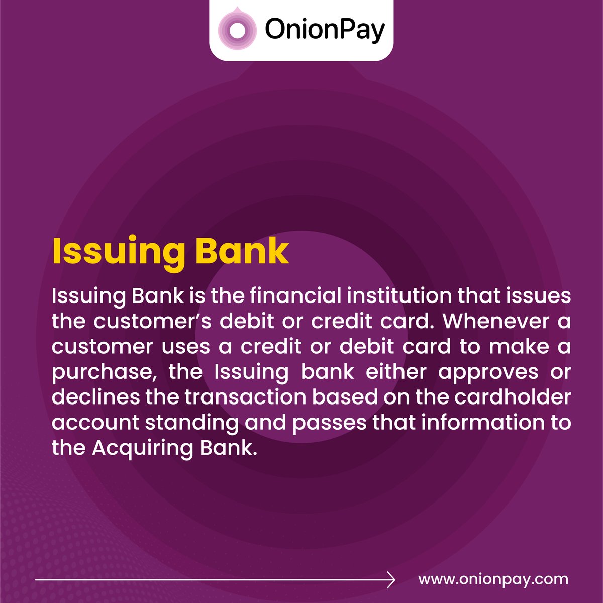 OnionPay's tweet photo. Check out these payment gateway terms that you need to know about.

Visit our website: https://t.co/U0IgMLJKfZ

#onionpay #paymentgateway #fintech #financialterms #paymentsolutions #consumerawareness https://t.co/L2OMswQA8u
