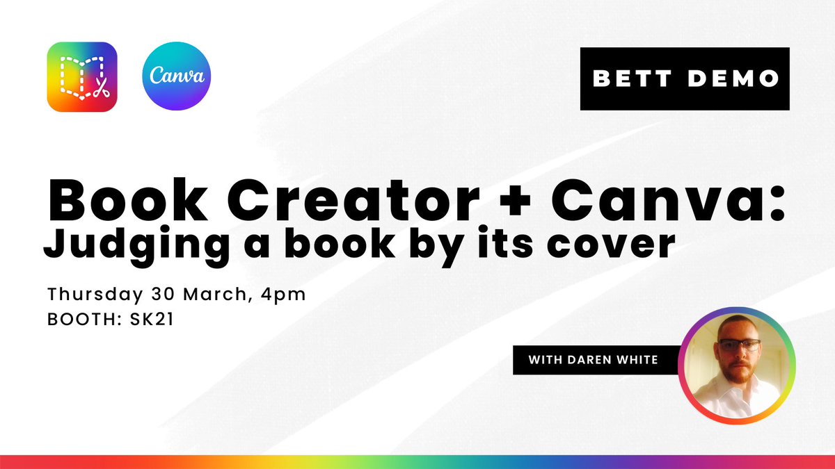 @kerszi @BookCreatorApp @Bett_show @TWPSchools @WTPSEdTech Hey, we can't wait to see you too! This year we will be available at the Skolon stand and presenting at the Canva booth!