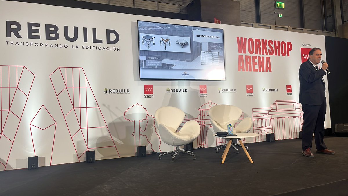 REBUILD (@rebuildexpo) on Twitter photo Descubre las soluciones para Data Centers <a href="/KingspanES/">Kingspan España</a> Flooring and Data Technologies, en el Workshop Innovation Theatre de #REBUILD2023 Descubre las soluciones para Data Centers <a href="/KingspanES/">Kingspan España</a> Flooring and Data Technologies, en el Workshop Innovation Theatre de #REBUILD2023