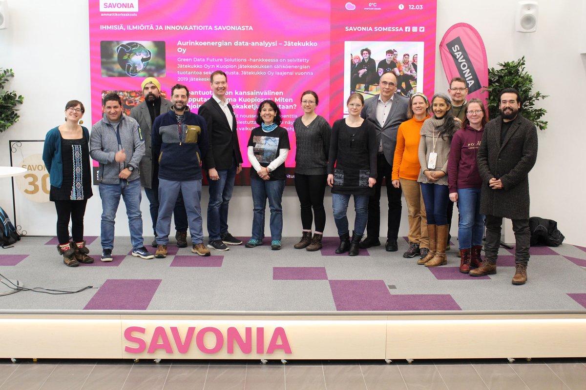 BiotaloudenERKO's tweet photo. We had a great pleasure to present bioeconomy and circular economy in Eastern Finland for four Chilean universities. 
#bioeconomy #CircularEconomy 
@UniEastFinland @Karelia_amk  @SavoniaAMK https://t.co/XG7vHC8cHD