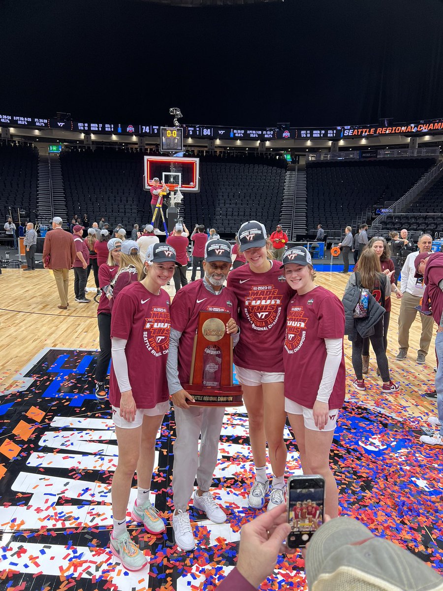 SouthWesternGBB's tweet image. Unbelievable… our girl is off to The Final Four! Congratulations to Taylor and her VT teammates