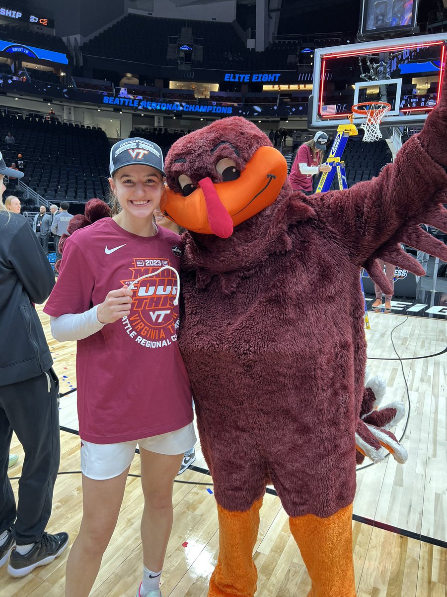 SouthWesternGBB's tweet image. Unbelievable… our girl is off to The Final Four! Congratulations to Taylor and her VT teammates