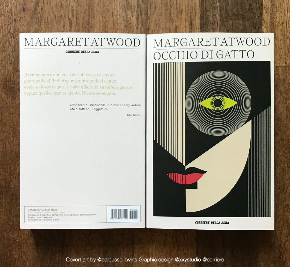 #artworks #annaelenabalbusso 
#5 BOOK Cat's Eye Margaret Atwood's series @Corriere 
#coverart @balbusso_twins
#graphicdesign @xxystudio  #MargaretAtwood #occhiodigatto #illustrazioni #copertine #cover #art #illustration #illustrationartist #digitalart #bookslovers #bookcollectors