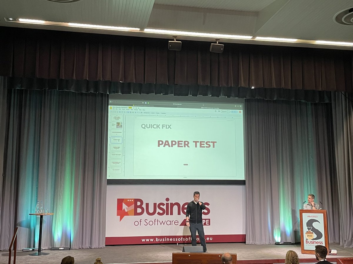 Live critiquing of websites (eek!) #BoS2023