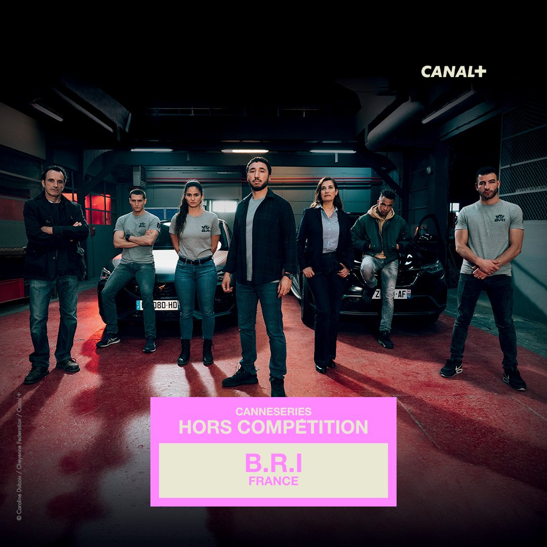 La prochaine Création Originale #BRI sera projetée en avant-première à #CANNESERIES, peu de temps avant son arrivée sur CANAL+ !