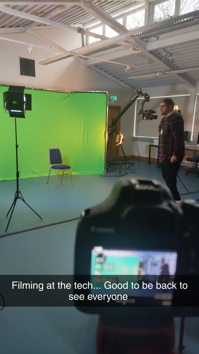 ConanOConnor2's tweet image. Filming for a @cinematicarts_  module #lifewidelearning