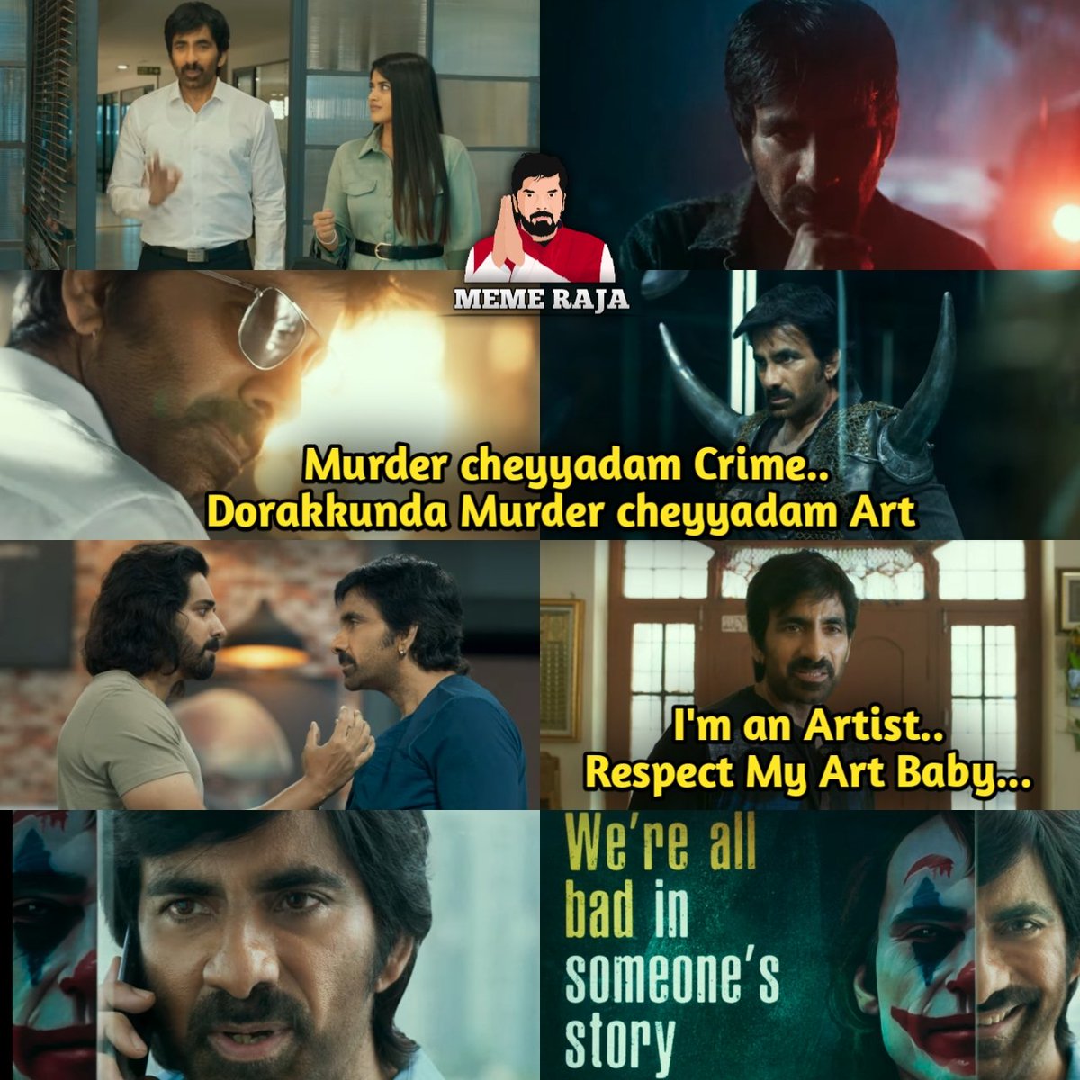 Thrilling and intense #RavanasuraTrailer out now ❤️‍🔥

youtu.be/qLGZbo_YjqE

#RavanasuraonApril7

@RaviTeja_offl @iamSushanthA @sudheerkvarma
@AbhishekPicture
@RTTeamWorks
@rameemusic #Bheemsceciroleo @LyricsShyam @kvijaykartik @SrikanthVissa @navinnooli