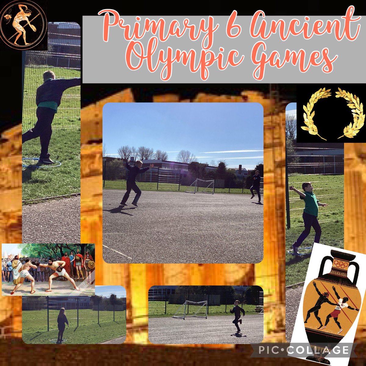 Primary 6 took part in an Olympic challenge yesterday in the playground. While the sun shone, the boys and girls tried to record their best times in a few Olympic events such as the 100m sprint and shot put. Well done everyone 💪 🥇#outdoorclassroom