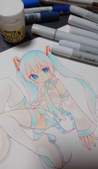 影とかつける前もかわいい 