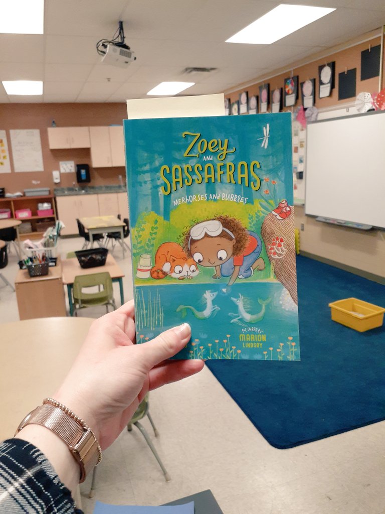 Inspired by <a href="/thismomloves/">Kate Winn</a>, I have been trying something different this year. I have been using chapter books to build up vocabulary and comprehension with my Ss. We have been reading the Zoey and Sassafras series by <a href="/AsiaCitroAuthor/">asiacitroauthor</a>, and they have been loving it!