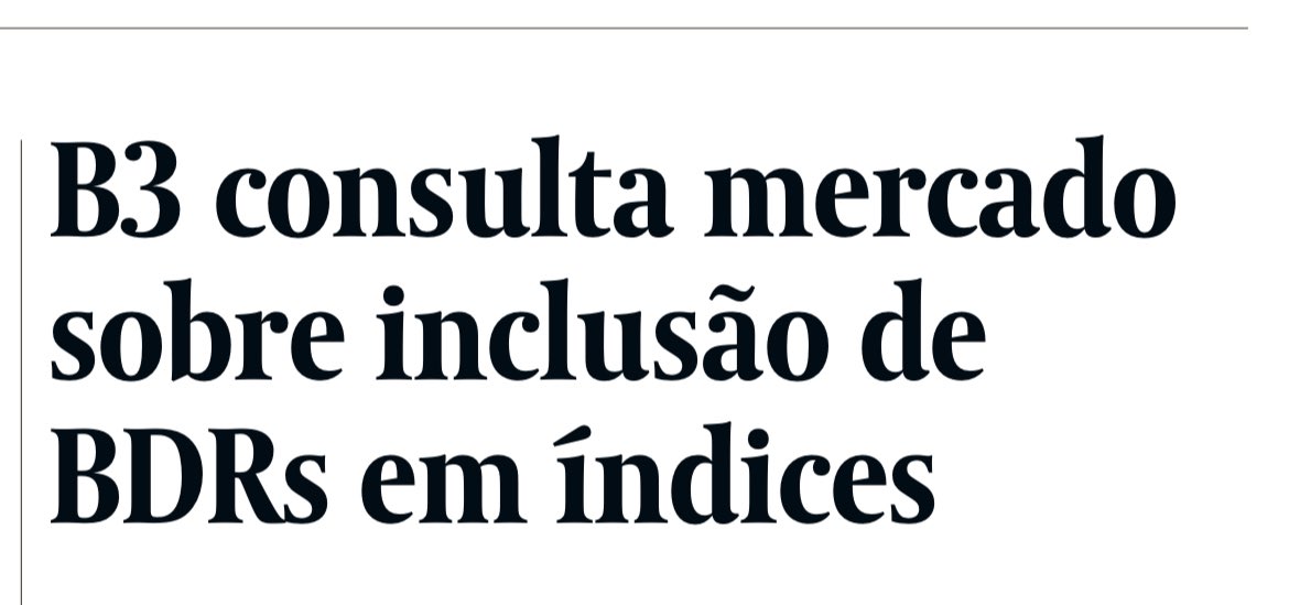 buenocosta20's tweet image. Você acha que #BDRs tem que estar no #ibovespa?