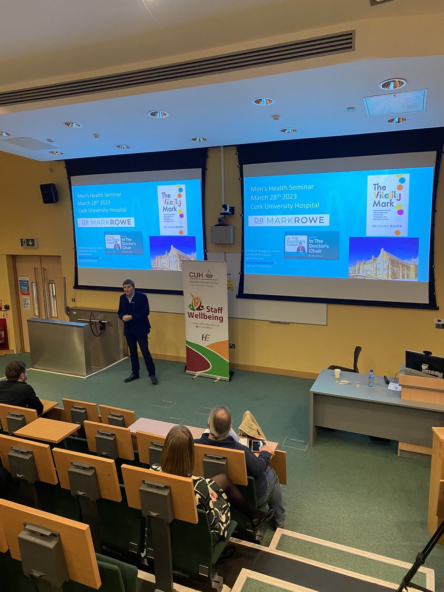 Delighted to have Dr. Mark Rowe here to speak at our Men’s Health Seminar <a href="/DrMarkRowe/">Dr. Mark Rowe</a>