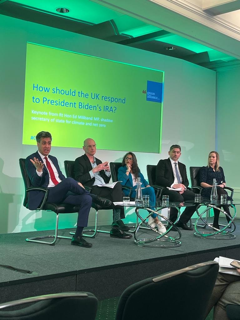 That's a wrap on our #GAEvent on how the UK should respond to the US Inflation Reduction Act.

👏 Thank you to @Ed_Miliband, @ShaunSpiers1,  @SymaCullasy, @LukeSMurphy and @DavidgeVerity for a timely and inspiring discussion.
 
#GAEvent