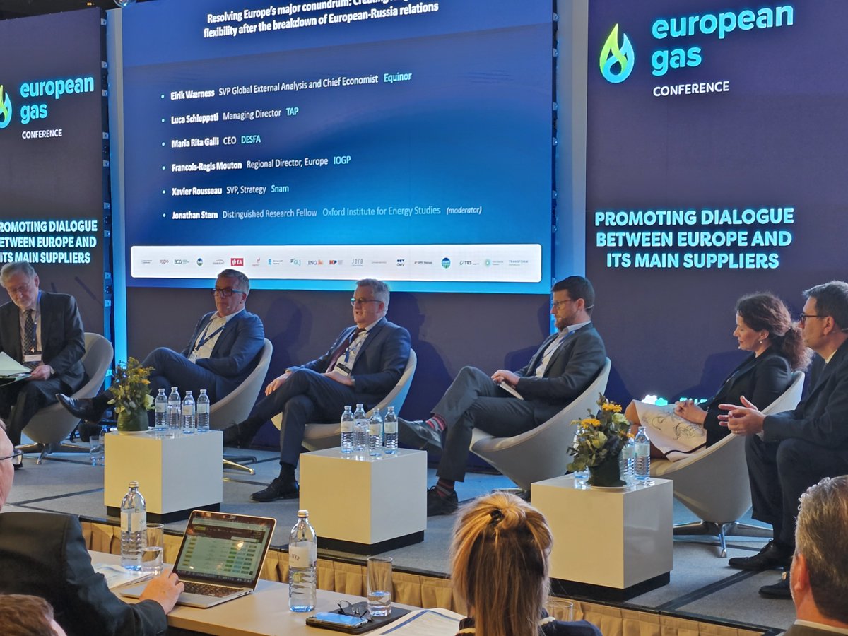 .<a href="/FRegisMouton/">François-Régis MdeLL</a> at the European Gas Conference:
🔷 #NaturalGas will play a key role in meeting our energy needs,
🔷 #NZIA paves the way for #CCUS scale-up but provisions need strengthening,
🔷 Low-carbon #hydrogen role must be recognized too.

💻 iogpeurope.org