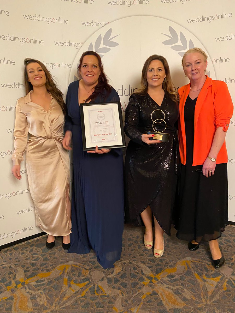 cabracastle's tweet photo. We are thrilled to announce that we have been awarded two @weddingsonline awards - 'Overall Venue of the Year' and 'Hotel Venue of the Year Ulster' at last nights award ceremony.

Thank you to all our couples, friends and followers for your continued support ❤️ 

#WolAwards23 https://t.co/ttwJ7DR8Q7