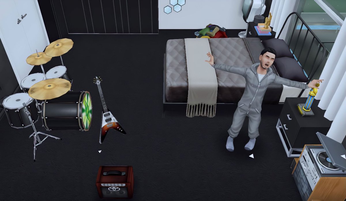 CornellOficial's tweet photo. a good day to you 🤘🏻🎸

 #Thesims #TheSimsFreeplay #TheSimsMobile #TheSimsLiverpool #TheSimsRock #ThesimsTo_Share #TheSimsTwitter #TheSimsInstagram #TheSimsFaceBook #TheSimBook #TheSimsYears80 @TheSimsFreePlay https://t.co/3SgdEXC4Sy