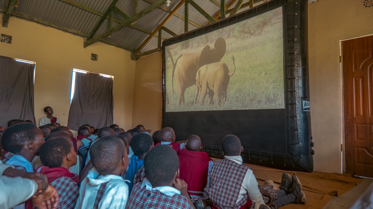 The Elephant Queen team visited our conservation club at Semadep School, Mara region, Kenya, to teach the children all about elephants and the importance of protecting them. This is vital in an area where human-elephant conflict is high. #communityconservation