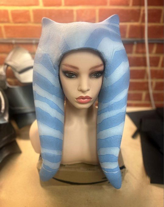 Good news Ahsoka head piece now complete! It wasn&rsquo;t made the way I wanted as that process takes wayyy