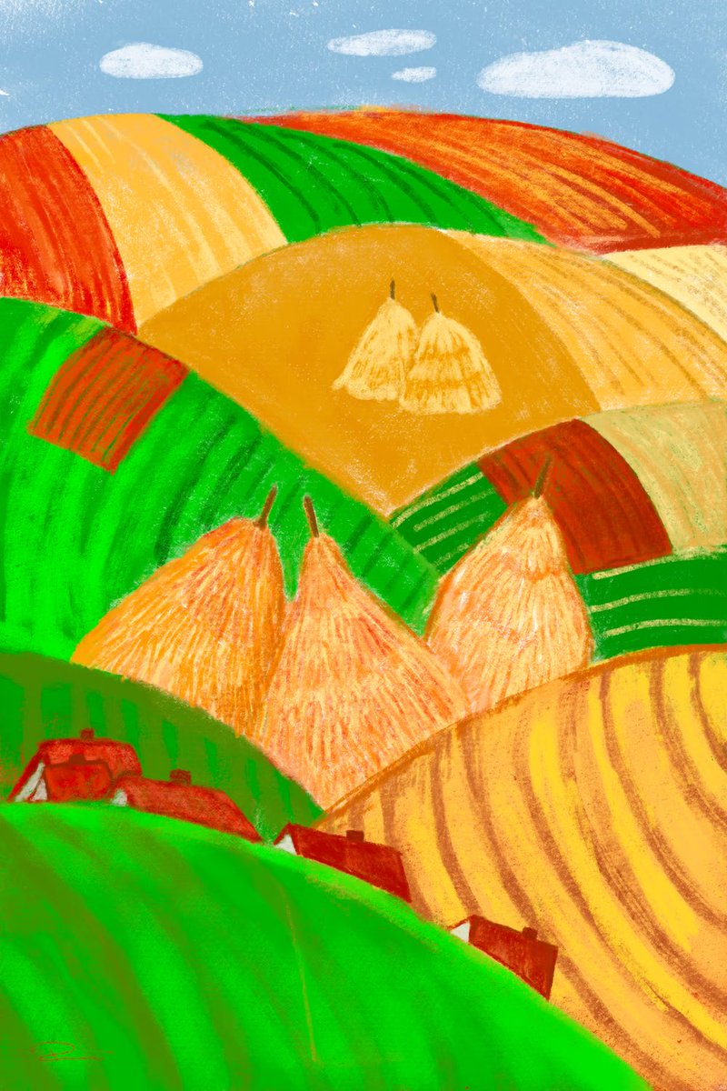 Fields in pastels - one day sale only .

opensea.io/assets/ethereu…

#nftart #NFT #cryptoart