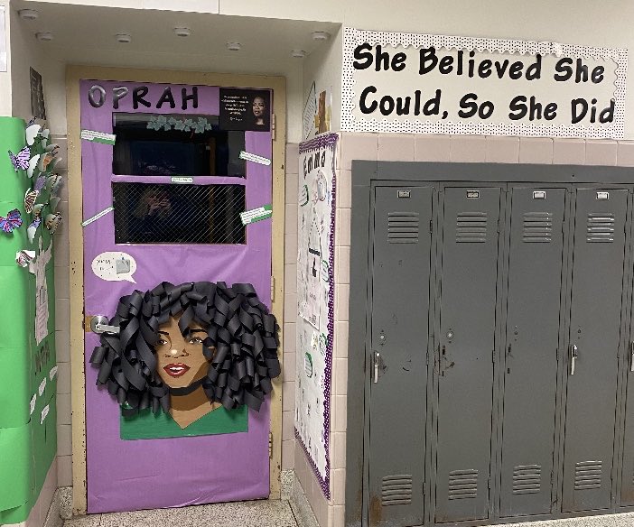 Women’s History Month celebrated on the third floor. #WeAreBarrons