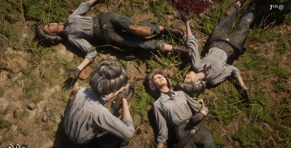 In documentary short film The Grannies, a group of players venture beyond the boundaries of Red Dead Online and discover an ethereal space that reveals the humanity and materiality of digital creations. On view at NPT 🎟️: bit.ly/3LelmYD. <a href="/SomersetHouse/">Somerset House</a> <a href="/londongamesfest/">London Games Festival</a>