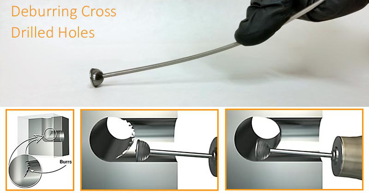 fintek1's tweet photo. Fast & effective deburring of crossed drilled holes is made easy with the J W Done #Orbitool. Available in the #UK from Fintek: https://t.co/mYtQXAuFuH Easy to mount in transfer machines, screw machines, CNC lathe turrets & tool magazines of milling machines. #engineering #ukmfg https://t.co/89KwoTDa0g