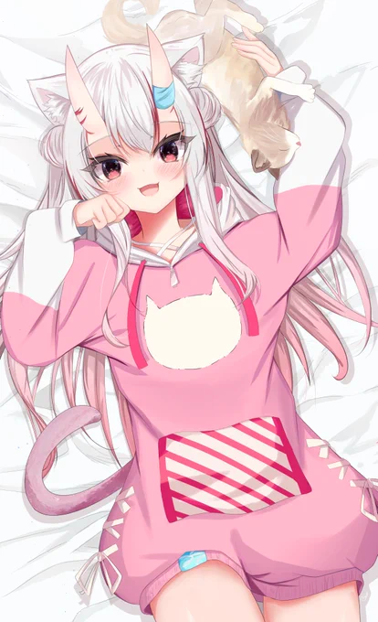 にゃきりとジルちゃん#百鬼絵巻 