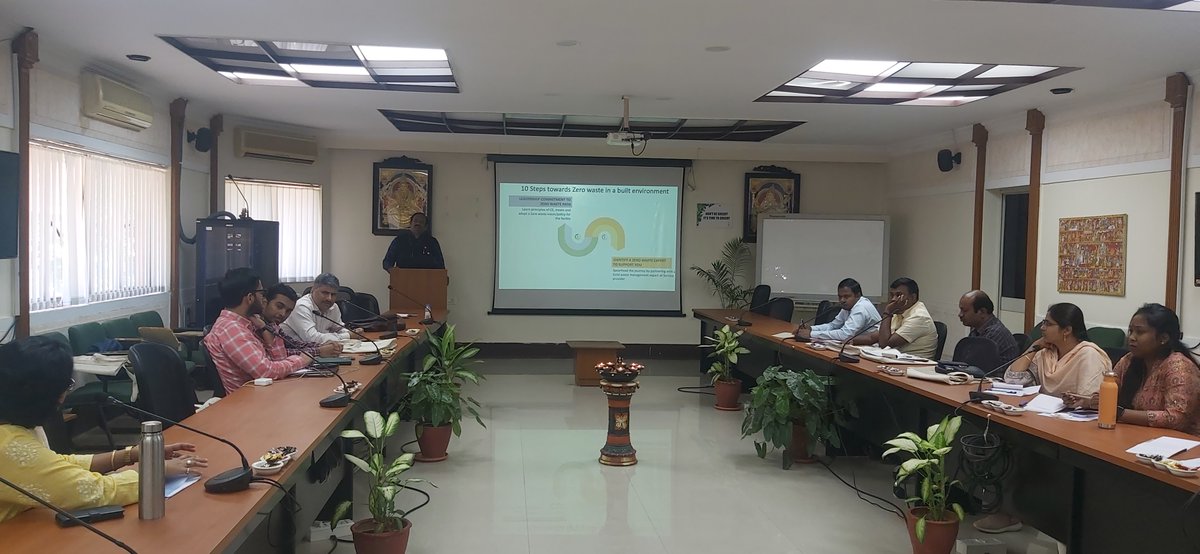session on 'Opportunities for Transition to Circular Economy' at CPCB Sponsored Training Programme on “Transition from linear to Circular Economy- Principles, Policies and Practices” from 28 - 29 March 2023 organized by EPTRI Hyderabad.18 SPCB officials attended the programme
