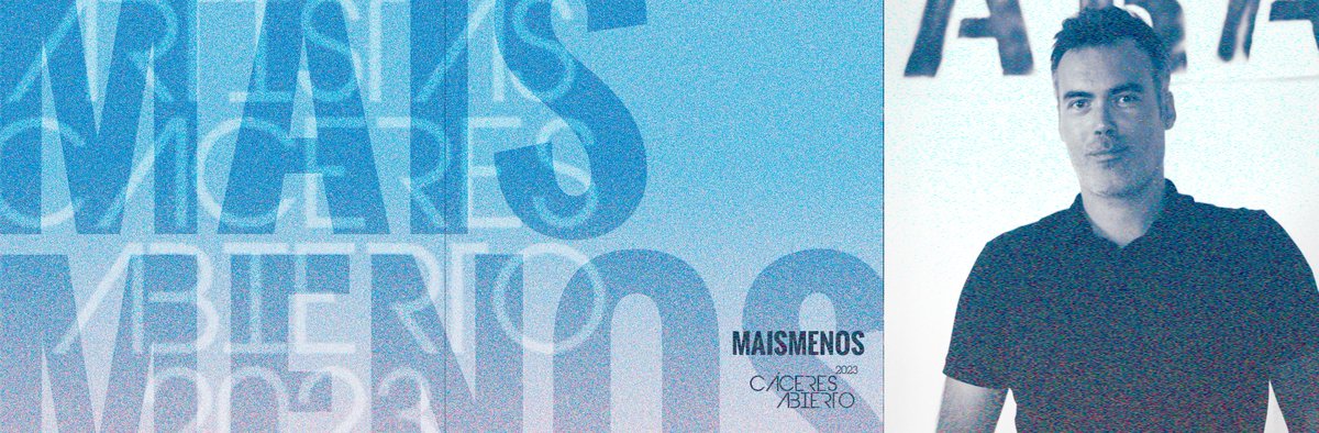 Continuamos presentando a los y las artistas que desarrollarán las intervenciones de Cáceres Abierto 2023. Hoy os presentamos a ±MAISMENOS±
 
Conoce más sobre su trabajo  en este link:
🌐🌐caceresabierto.com/maismenos/ 🌐🌐