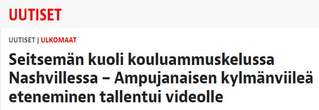 gothammer's tweet photo. Mitäs tässä nyt tapahtuu? #iltalehti sukupuolittaa ampujan naiseksi, vaikka Audrey Hale oli mieheksi identifioitunut ampujahenkilö. #transut #pronominit #sukupuoli #identiteetti #mielenterveys
https://t.co/1WkdZFaDwy https://t.co/cBcMMsgJaG