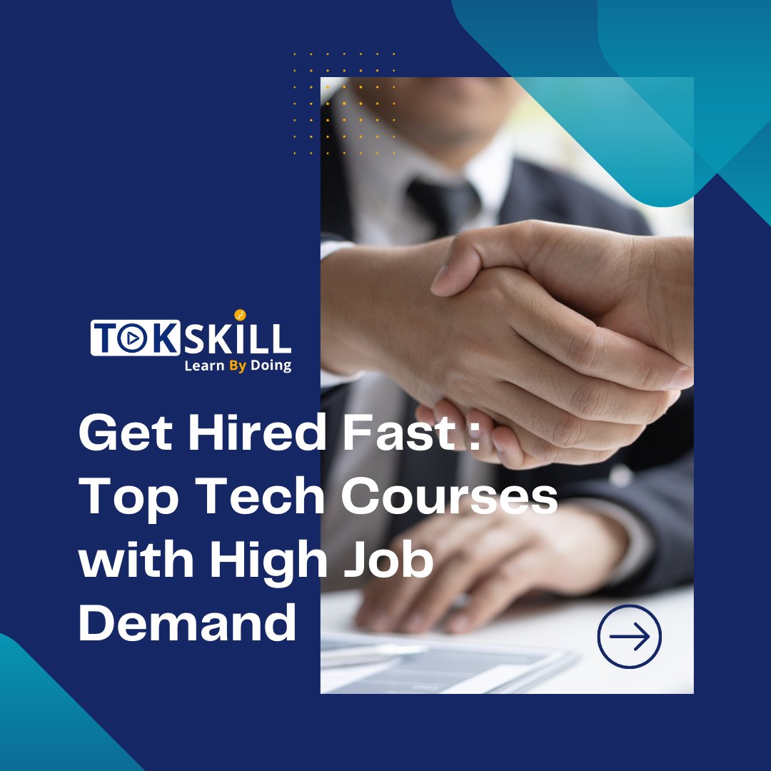 Tokskills's tweet image. Dreaming of a career in tech? Check out these top courses with high job demand and get hired fast!

#tech #jobseekers #gethiredfast #Datascience #dataanalyst #ArtificialIntelligence #development #coding #cloudcomputing #cybersecurity #Tokskill #Tokskillapp