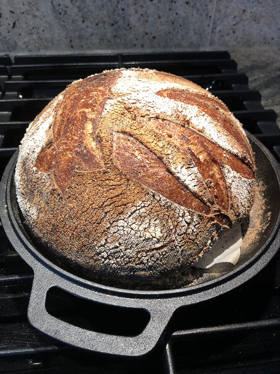 clockitchen's tweet image. "I got it specifically for the sourdough bread baking and it works great. I am getting very nice spring ovens.  " 
---Comment from a COHAFA buyer