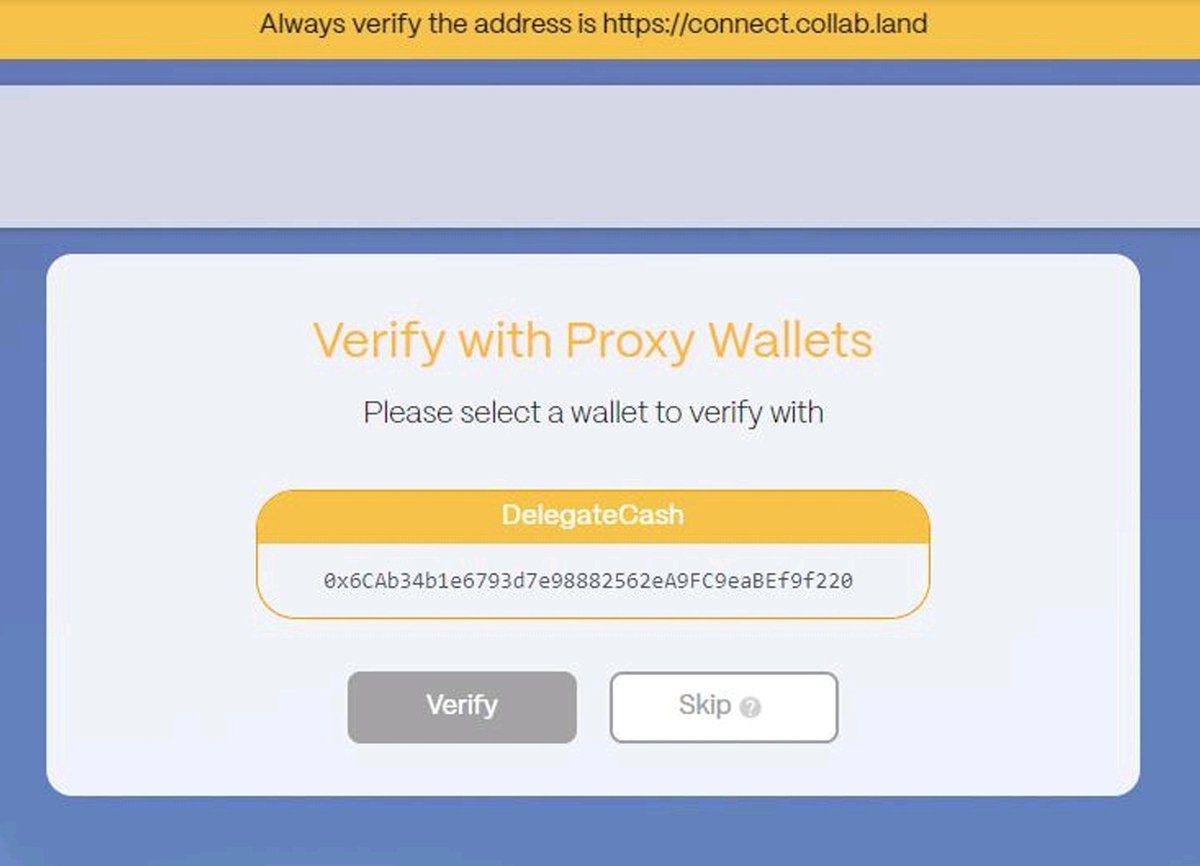 metricbase's tweet photo. No more loosing your valuable #NFT
Secure your assets & role in @MBGuild001 @discord server using @collabland + @delegatecash
It's Contactless! delegate your @Ledger to your hot wallet
not your keys not your wallet!
#Ledger #Metamask
#ManBunGuild π‘ https://t.co/P9JNvaV7u0
