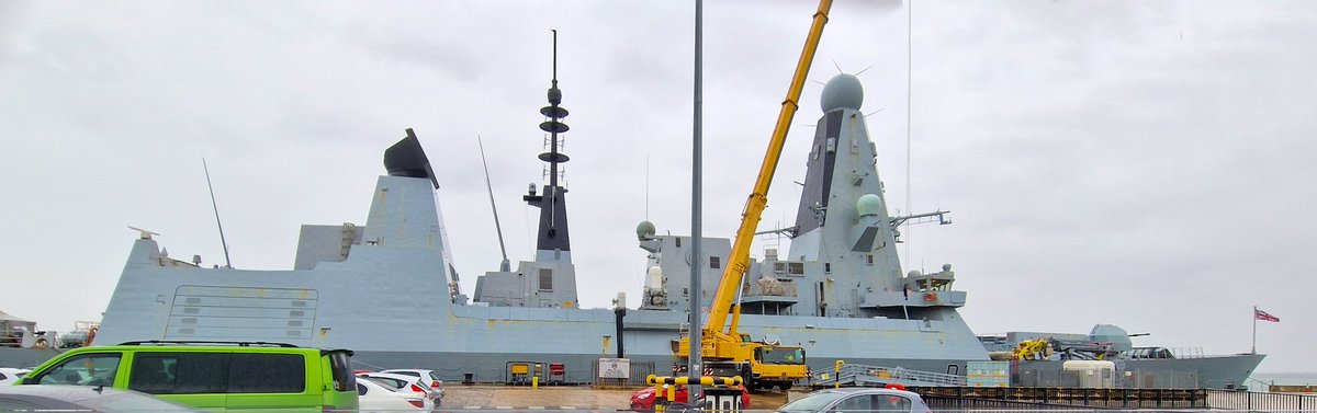 AWenham1's tweet image. HMS Defender seen today @NavyLookout @HMSDefender @NavyRecognition @ThingsNavy @WarshipCam @WarshipsIFR @warshipworld @WarshipPorn @RoyalNavy #hmsdefender #warship #warships #type45destroyer