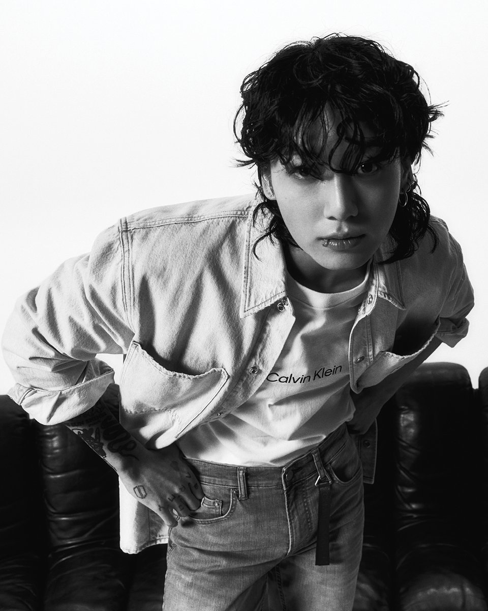 calvinklein on X: for some, iconic comes easy. introducing Jung Kook in  Calvin Klein denim. want to see more of this look? by Park Jong Ha.   / X