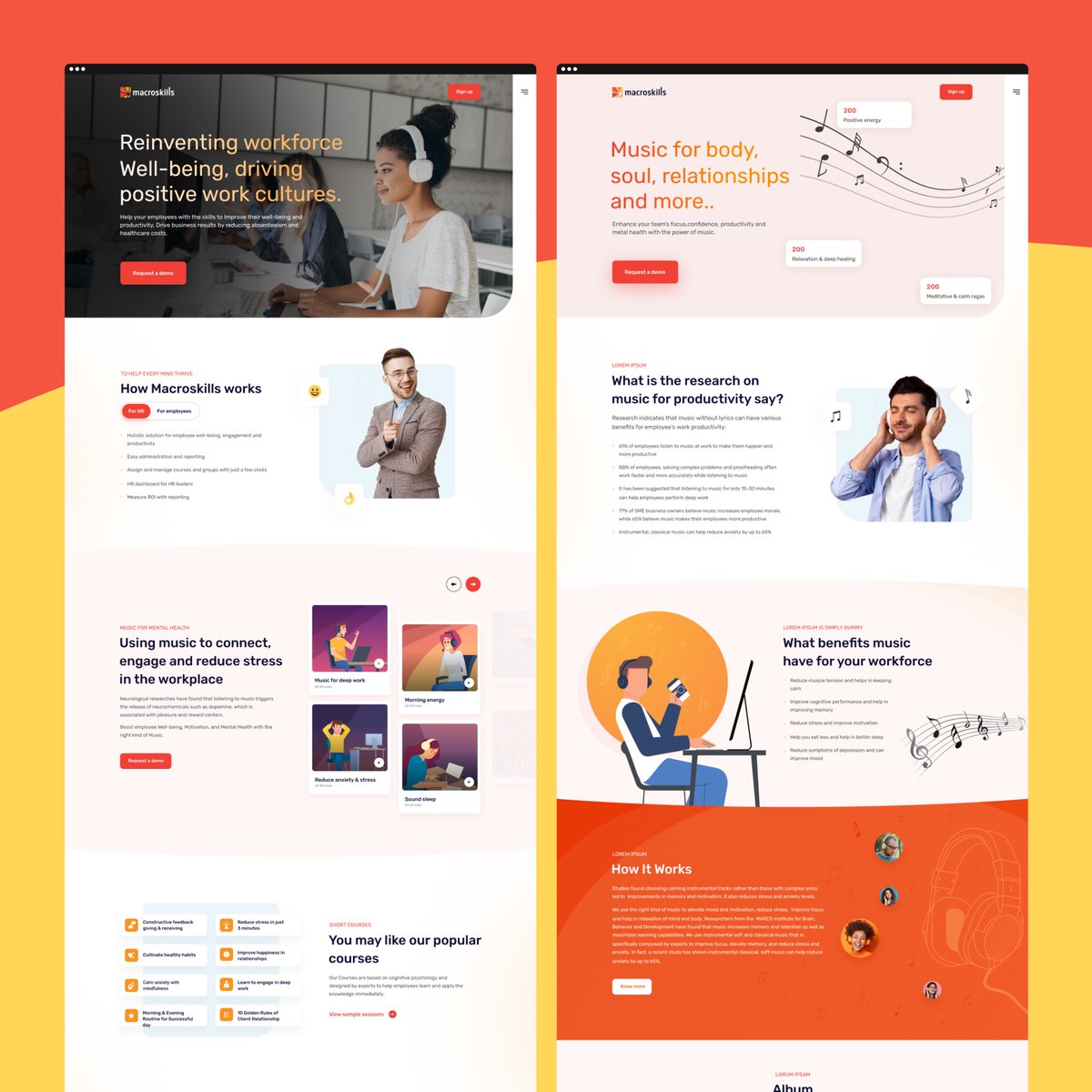 aufaitux's tweet photo. Design for an employee e-learning platform that uses innovative employee well being programs to create a positive work culture.

#employeeswellbeing #employeewellness 
#websitedesign #webdesigning #webdesinger #uiuxdesign  #uitrends #dailyui #uidesign #uxdesign #design https://t.co/n4z39fz5pt