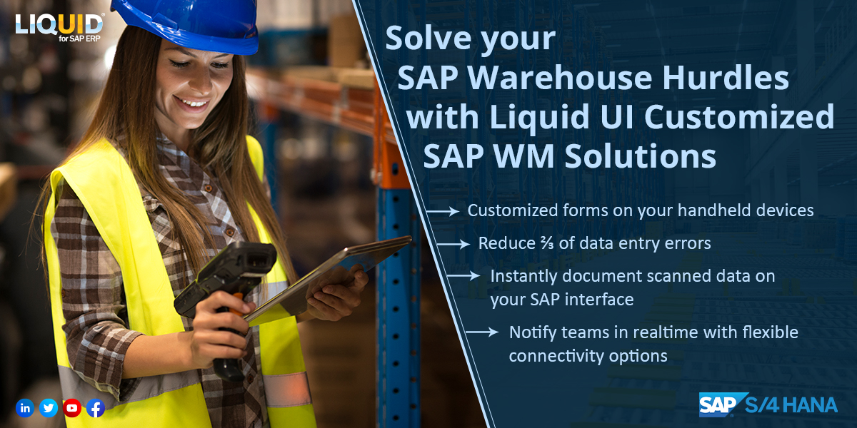 GuiXT's tweet photo. Get tailored SAP WM Solutions for Your Warehouse hurdles with Liquid UI. Examine Liquid UI's specialized SAP WM solutions at https://t.co/gRdpqR9M6U

#SAPHANA #SAPEWM #SAPGUI #sapcustomization #sapcertifiedpartner #sapandroid #SAPiOS #SAPMM #sappm #sapmobility #SDK #liquidui https://t.co/nFM3z9eDKr